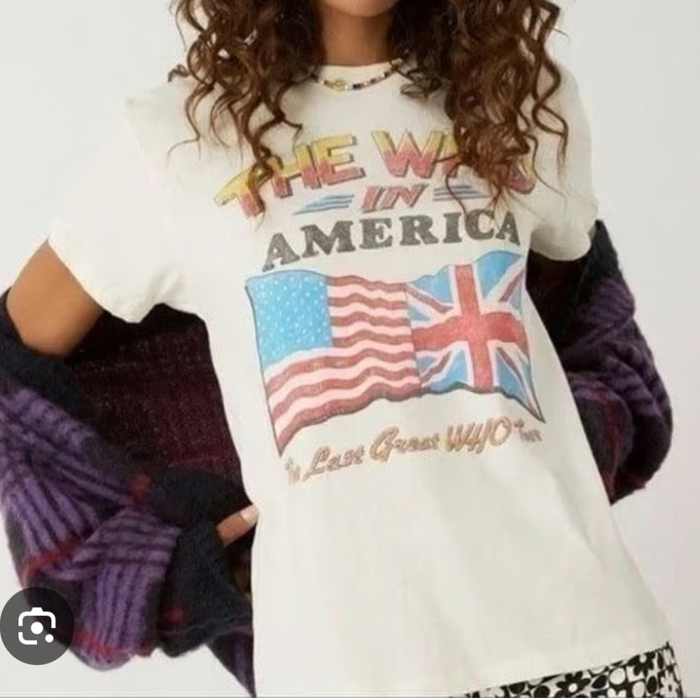 Daydreamer White 'The Who' American Tour Tee